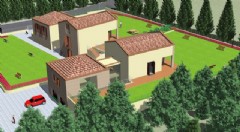 VILLA INDIPENDENTE CON AMPIO GIARDINO E VISTA PANORAMICA